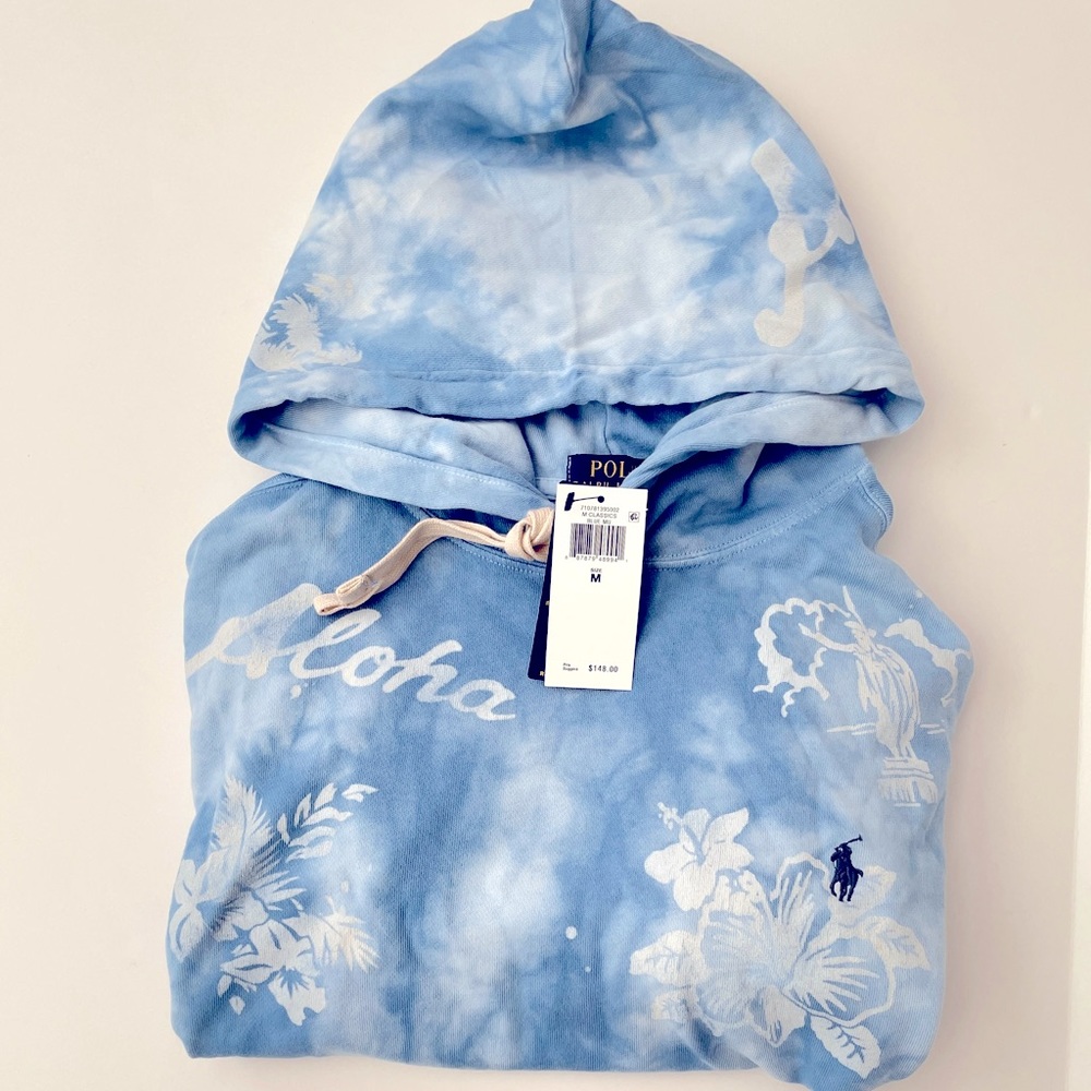 POLO RALPH LAUREN HAWAIIAN SPA TERRY HOODIE